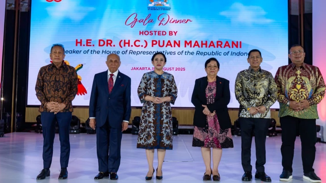 Usai Sidang Tahunan MPR, Puan Perkuat Persahabatan Lewat Gala Dinner