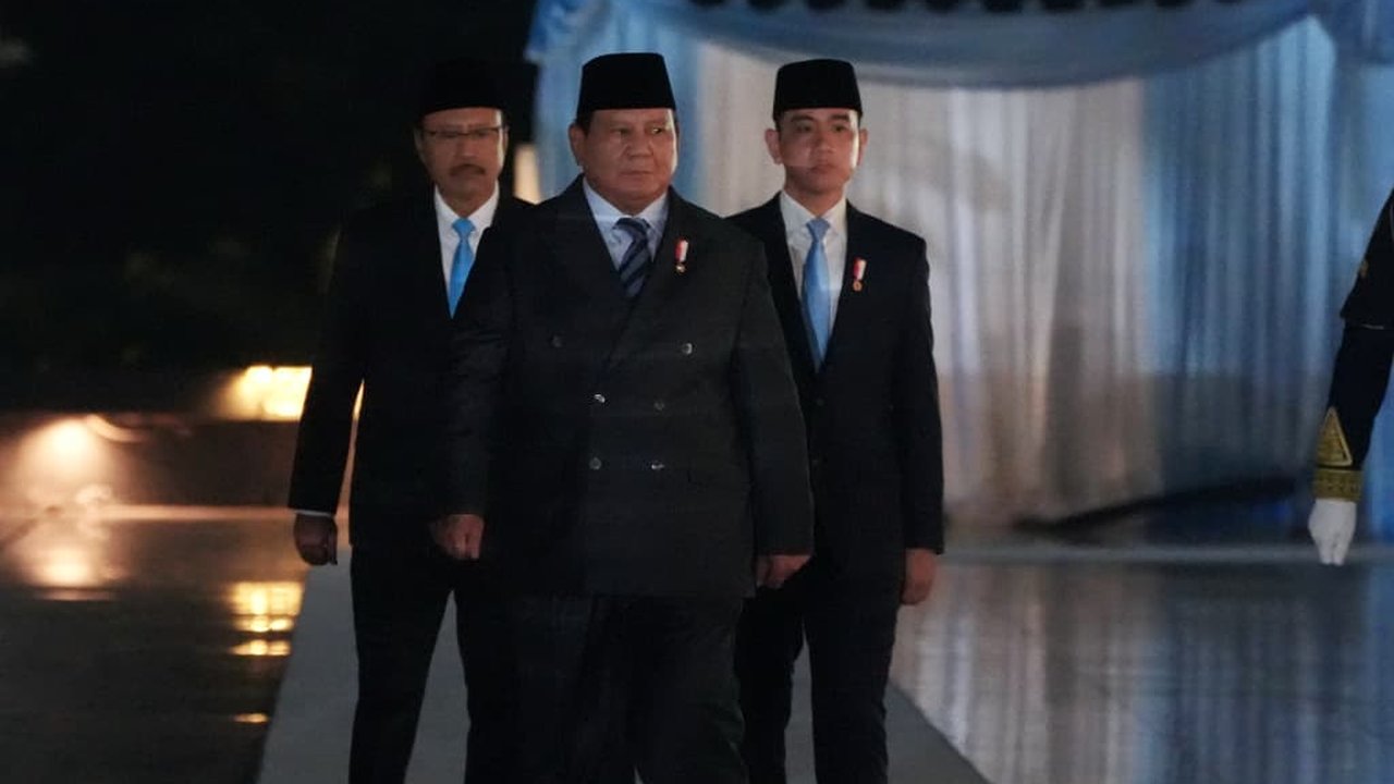 Presiden Prabowo Pimpin Upacara Ziarah dan Renungan Suci HUT RI ke-80