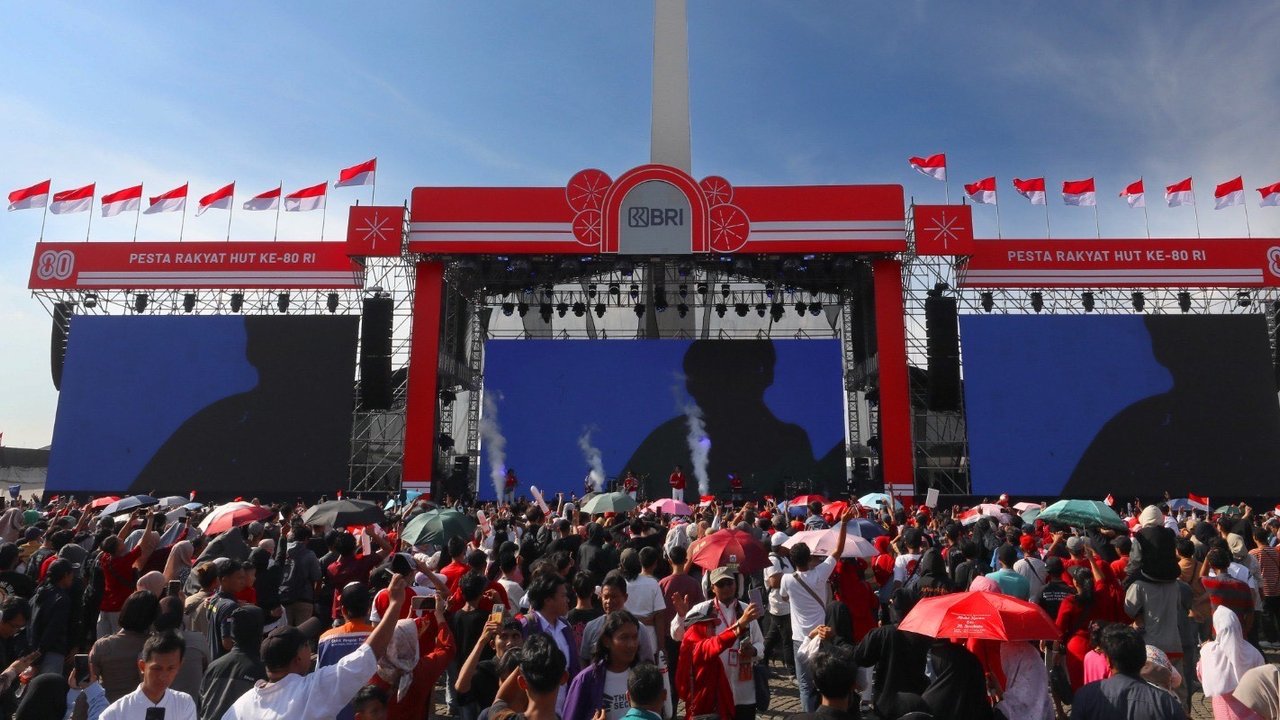BRI Turut Sukseskan Pesta Rakyat & Karnaval HUT ke-80 RI di Monas