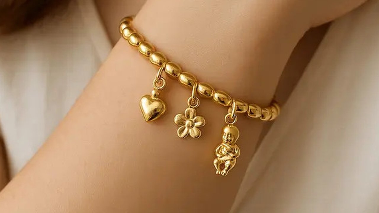 Model Gelang Emas Biji Jagung untuk Ibu Muda (Foto: ChatGPT)