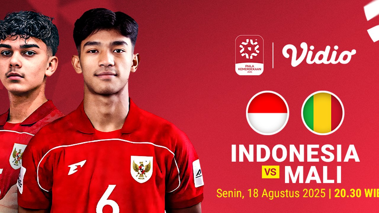 Link Live Streaming Piala Kemerdekaan 2025 Indonesia U-17 vs Mali U-17: Eksklusif di Vidio