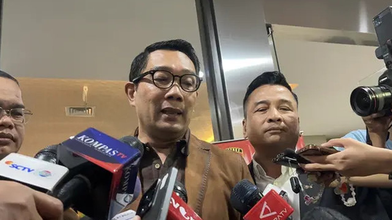 Ridwan Kamil tes DNA di Bareskrim Polri (Liputan6.com/Winda Nelfira)