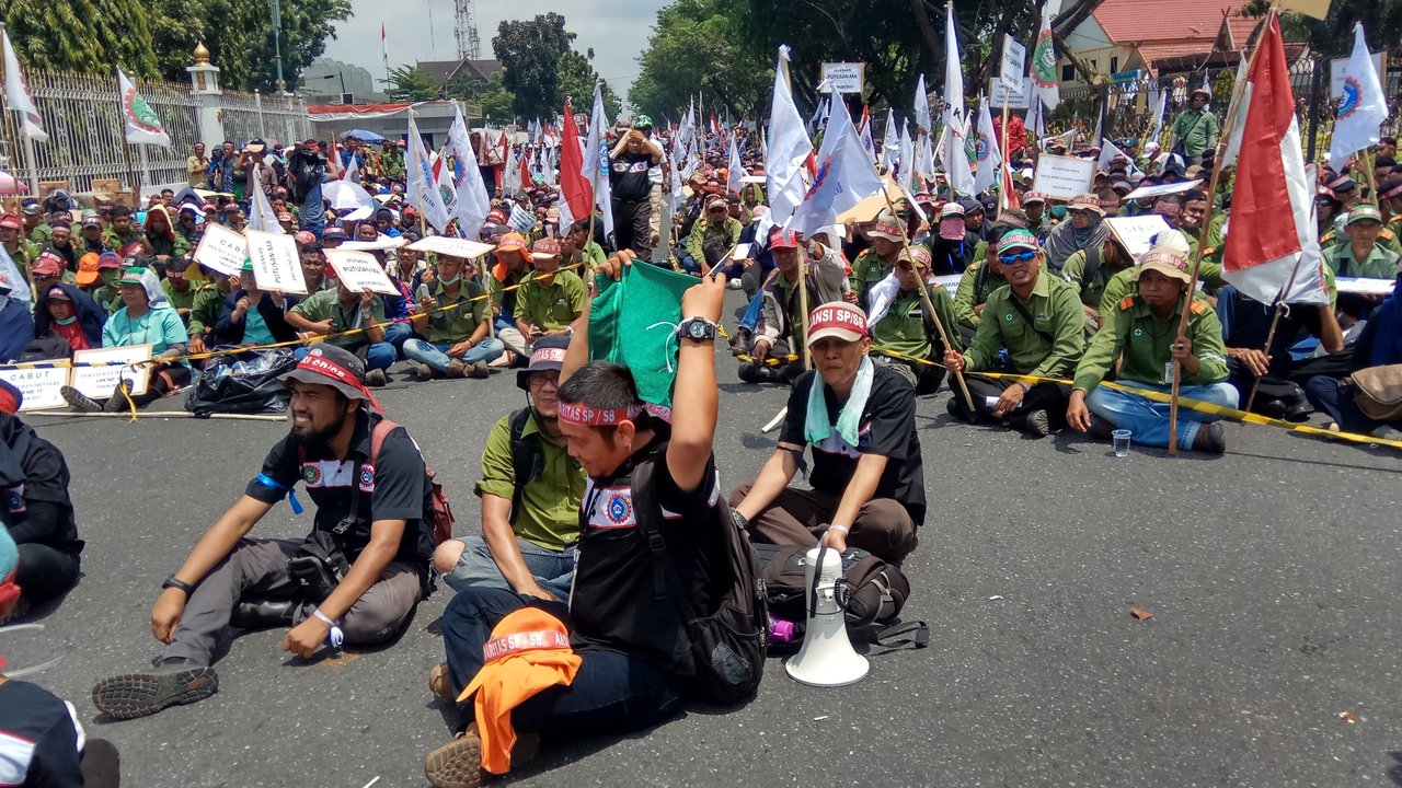 Presiden Konfederasi Serikat Pekerja Indonesia (KSPI), Said Iqbal. (Foto: Liputan6.com/Tira Santia)