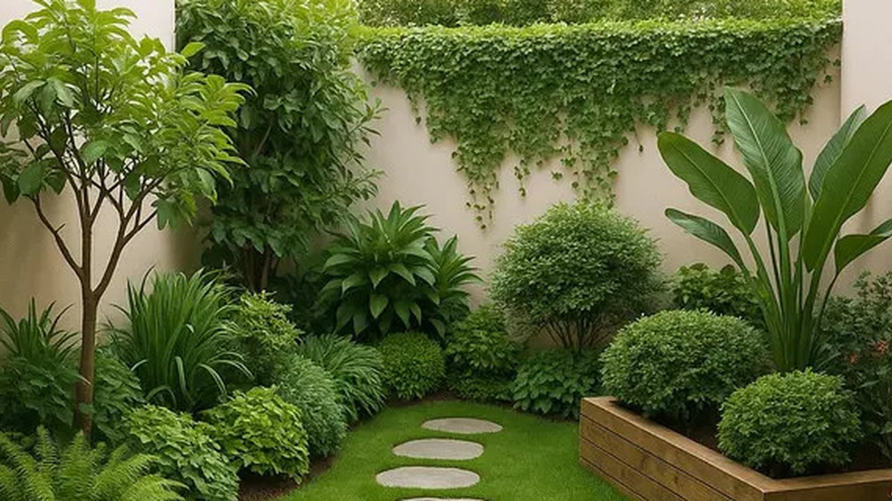 Trik Menata Taman Mungil agar Terlihat Luas dan Asri/AI