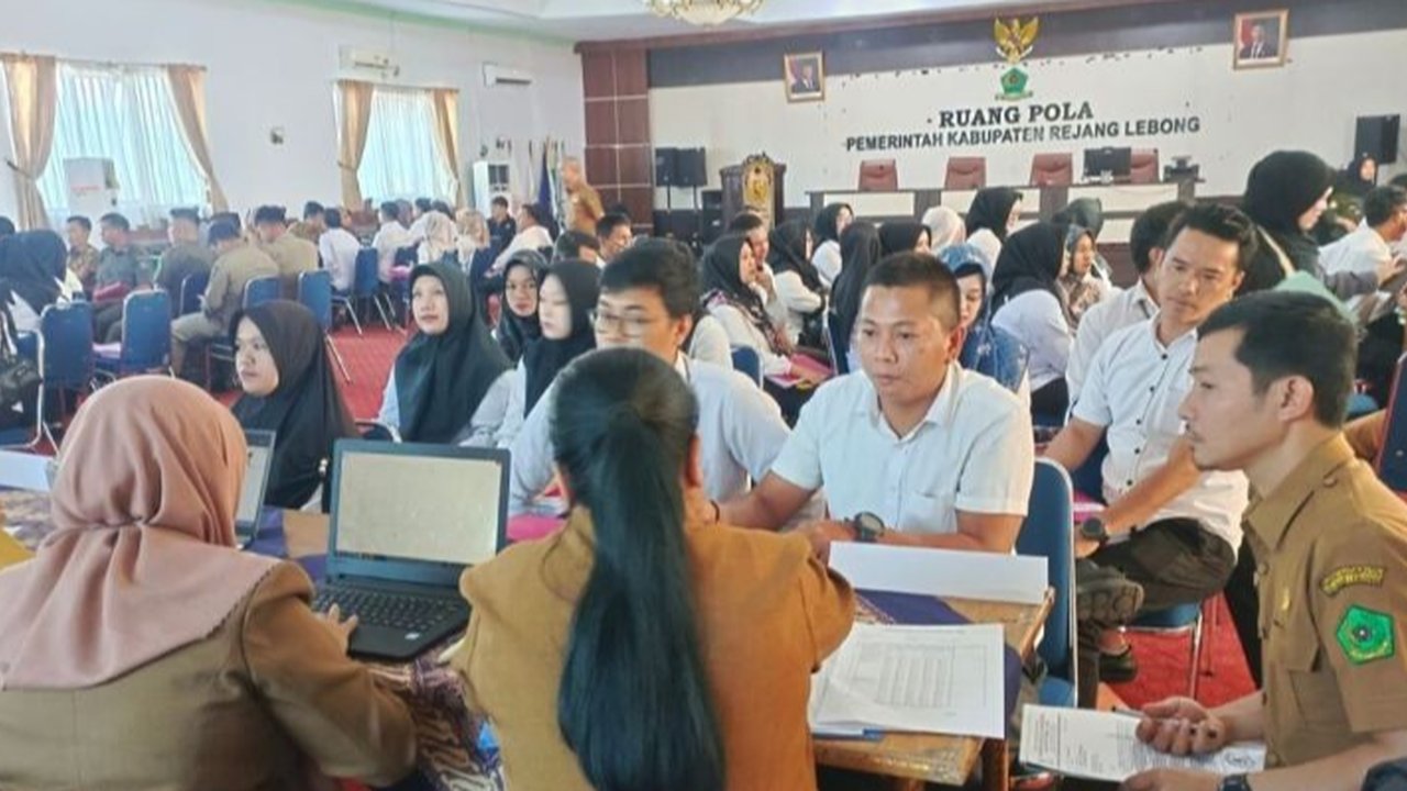Suasana tes SKD PPPK 2023. (Foto: Istimewa)