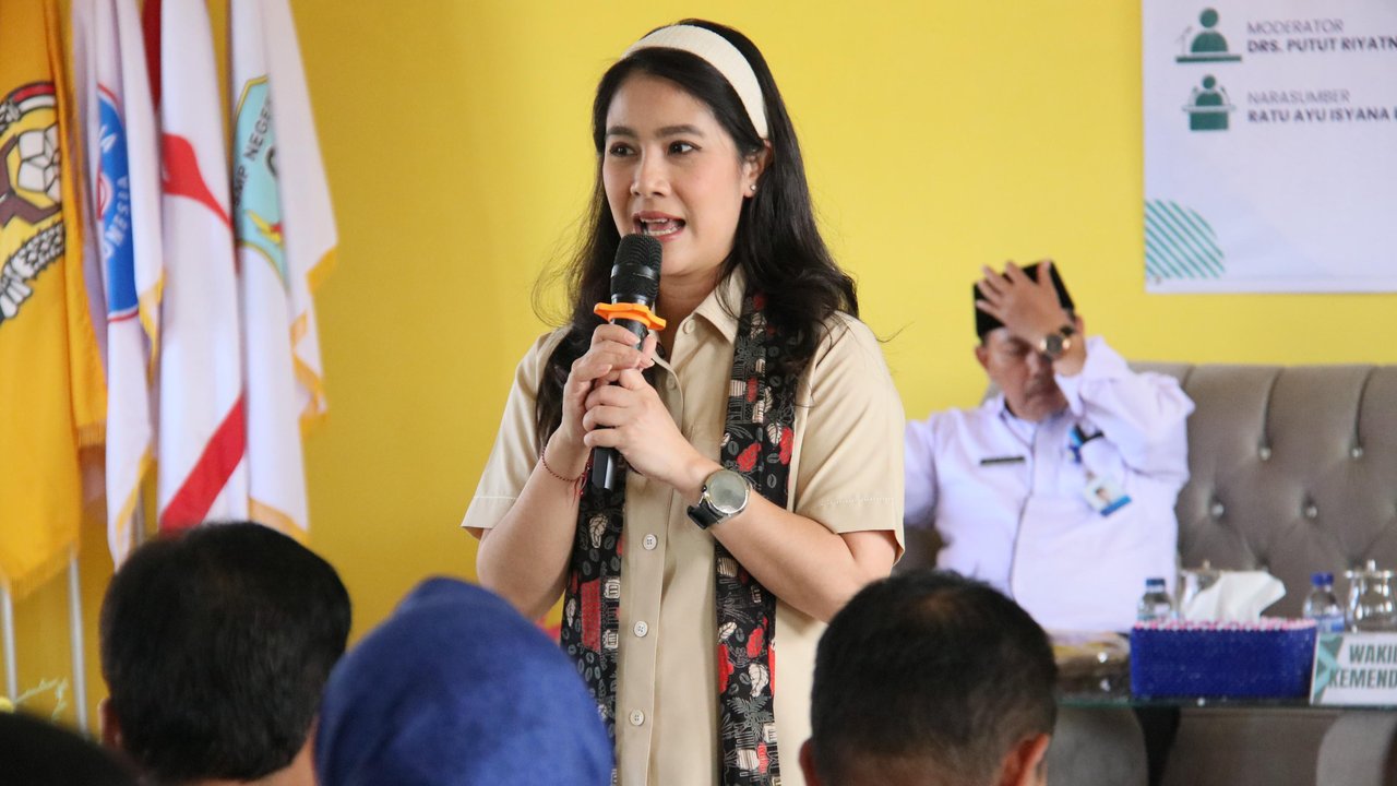 Wakil Menteri Kependudukan dan Pembangunan Keluarga, Ratu Ayu Isyana Bagoes Oka