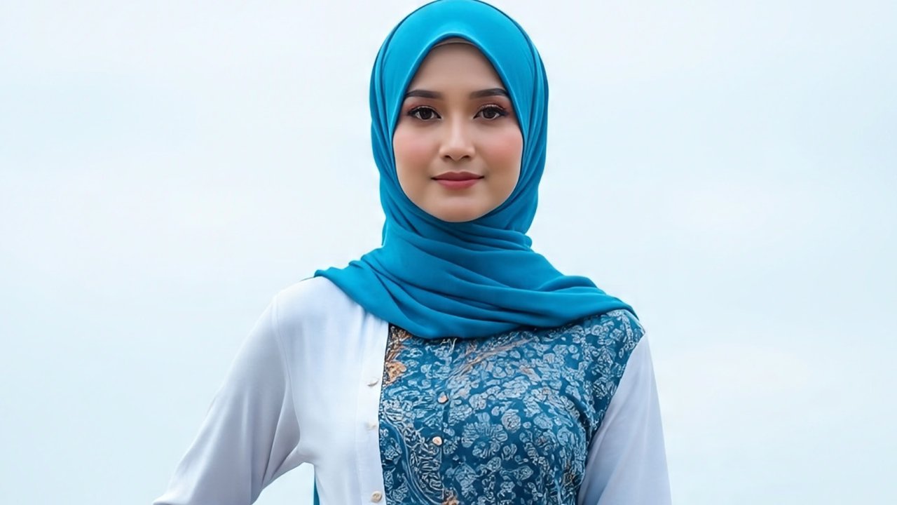 Tunik Batik Kancing Samping