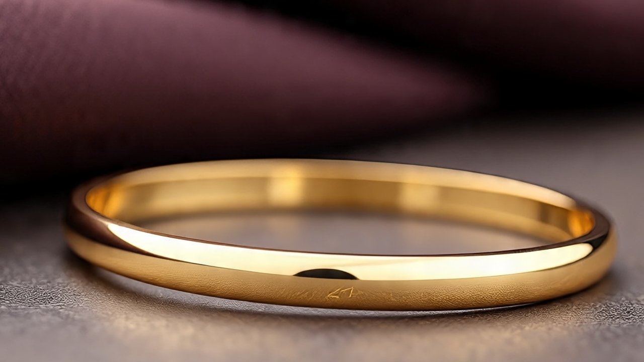 Ilustrasi Gelang Emas Bangle