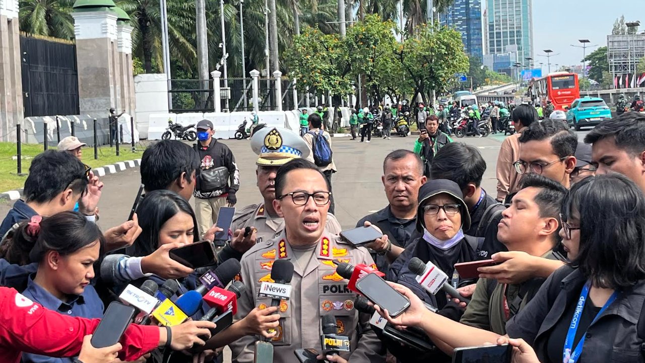 120 Pelajar Diamankan Polisi Diduga Mau Ikut Demo Buruh Hari Ini