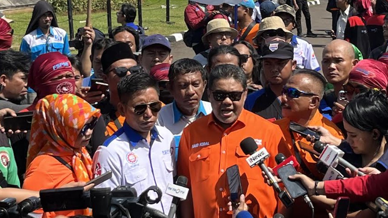 Presiden KSPI Said Iqbal Janji Demo Buruh Tertib
