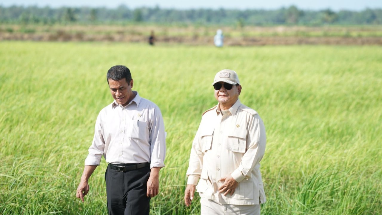 Mentan Amran-Prabowo Subianto