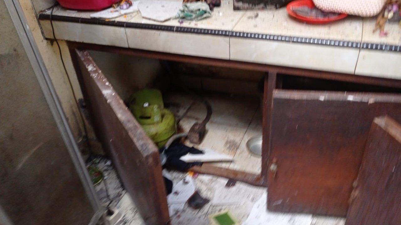 Gas LPG 3 Kg Meledak di Bangli, IRT Alami Luka Bakar Serius