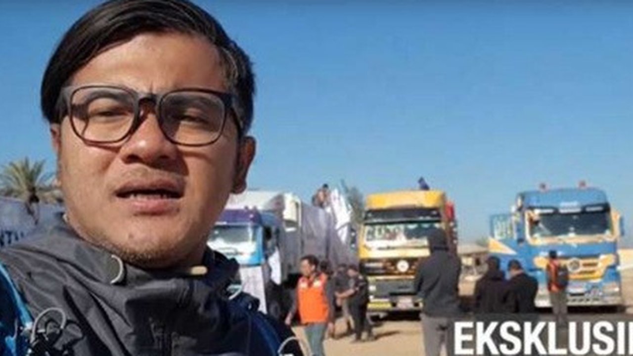 Jurnalis Liputan 6 SCTV Ikut Dalam Misi Menembus Blokade Gaza