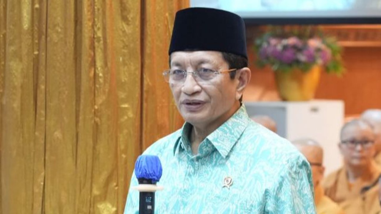 Menteri Agama Nasaruddin Umar. (Tim News).