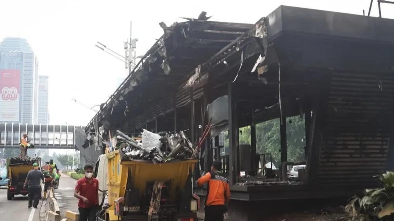 1.150 Petugas Kebersihan Disebar Usai Demo, 50 Ton Lebih Diangkut dari Jakarta Pusat