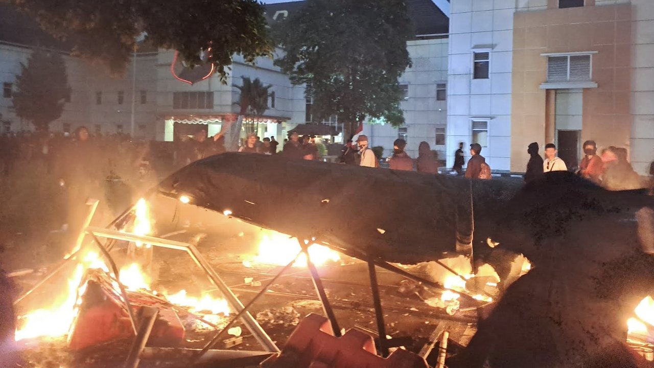 Demo Ricuh di Polda DIY, Polisi Buka Suara soal Jumlah Orang yang Diamankan