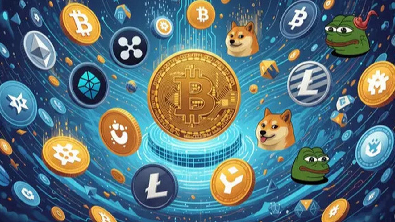 Ilustrasi Kripto. (Foto By AI)