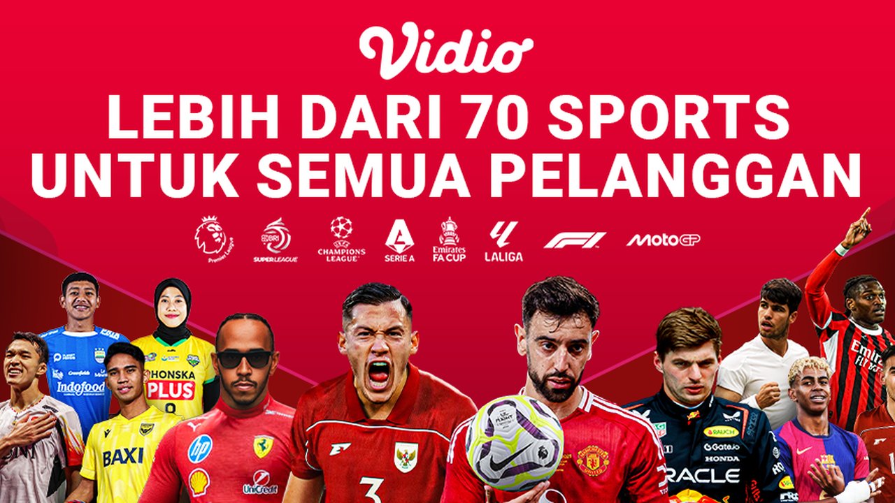 Nonton Olahraga Terlengkap dengan Promo Langganan Vidio Khusus di Bulan Agustus