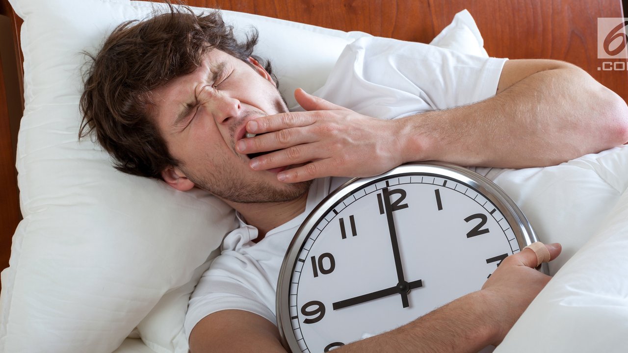 Ilustrasi Foto Susah Tidur atau Sulit Tidur (iStockphoto)