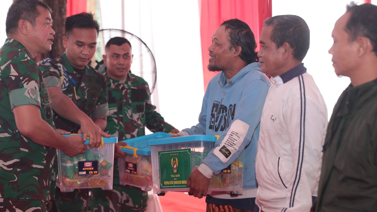 Air Mengalir, Asa pun Tumbuh: Kasad Resmikan Fasilitas Pengairan untuk Petani Brebes