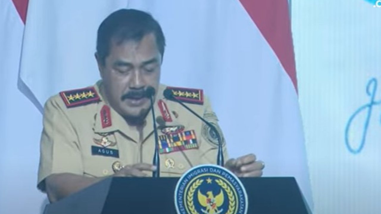 Menteri Imigrasi dan Pemasyarakatan Agus Andrianto