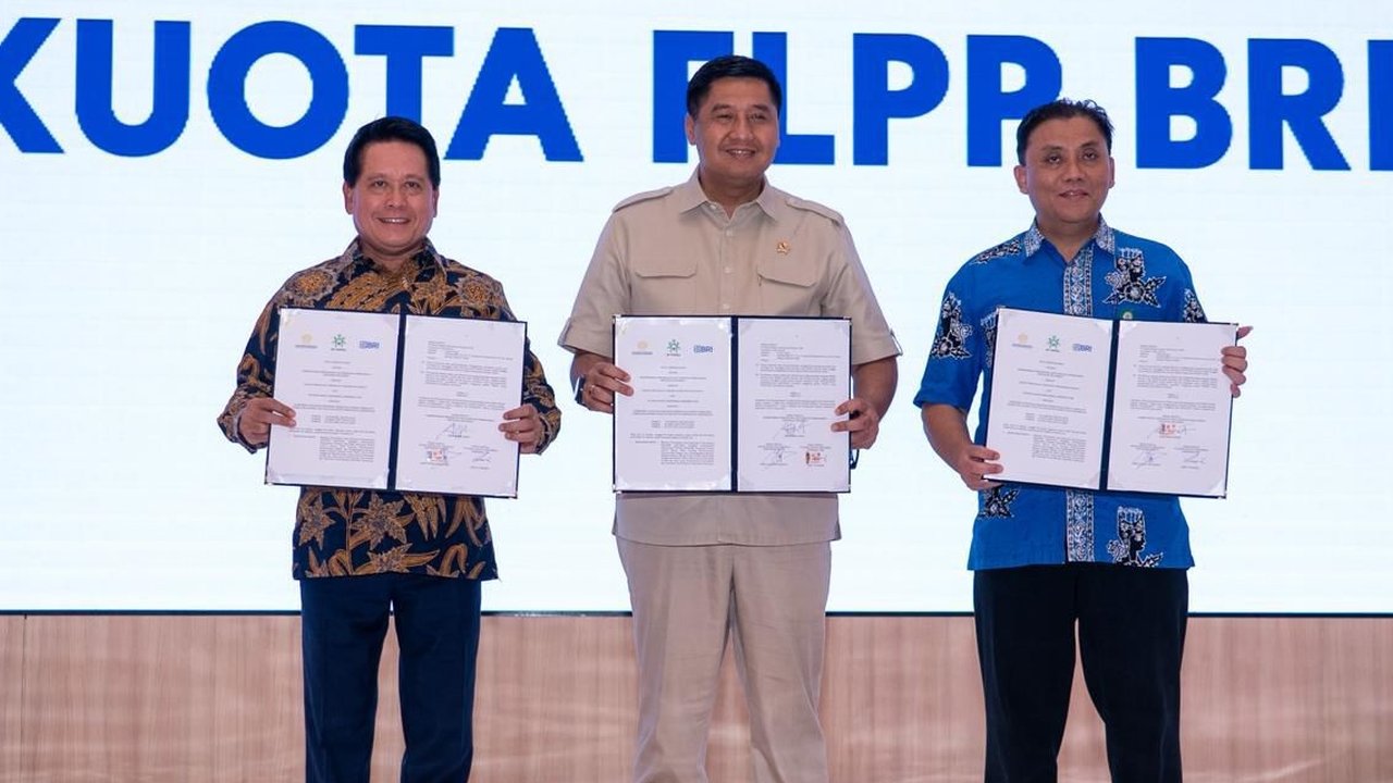 Penandatanganan MoU Kuota Penyaluran dan Akad Massal 1.000 Nasabah KPR Subsidi