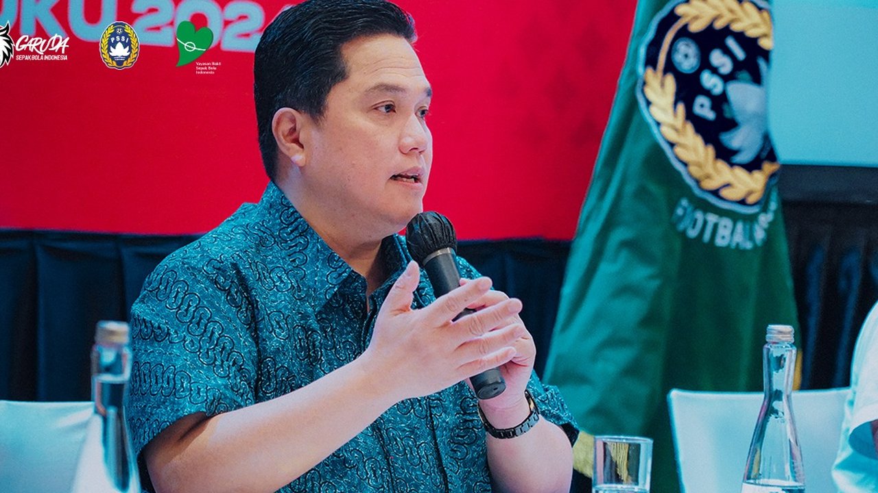 Ketum PSSI Erick Thohir Apresiasi Kinerja Positif PT GSI, Lampaui Target Pendapatan