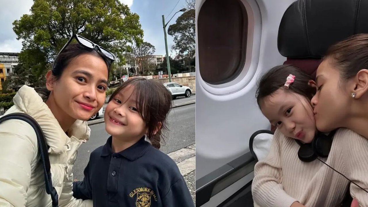 Momen Kebersamaan Acha Septriasa dan Anak