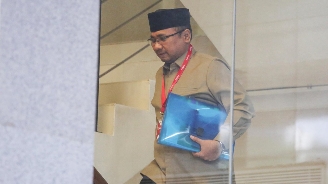 VIDEO: Eks Menang Yaqut Datangi KPK, Diperiksa Dugaan Korupsi Kuota Haji