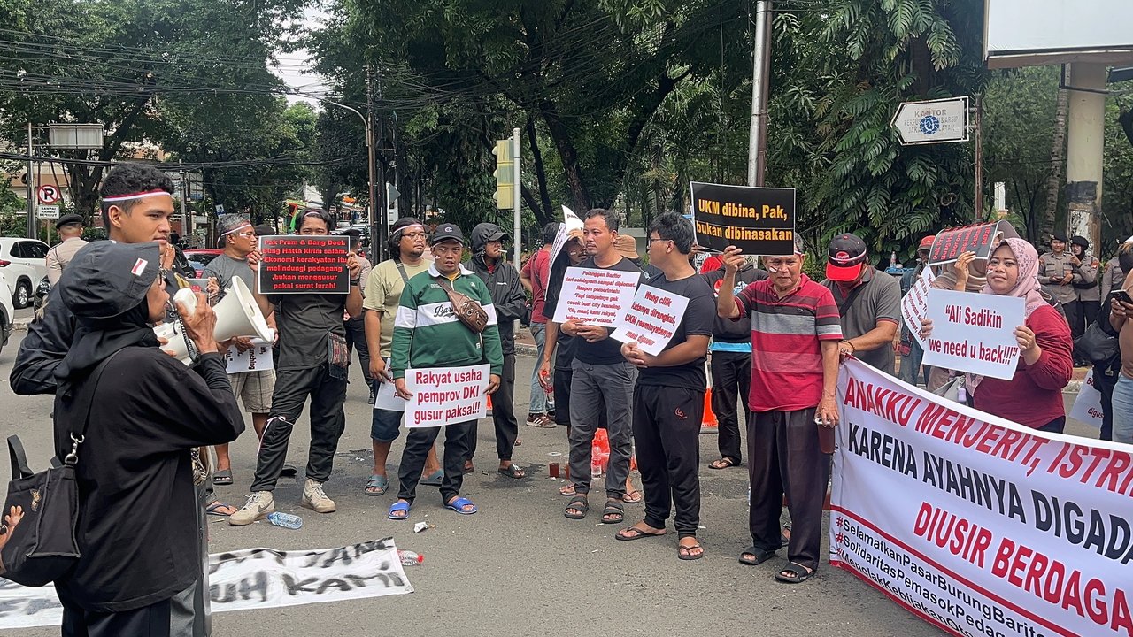 Pedagang Pasar Barito