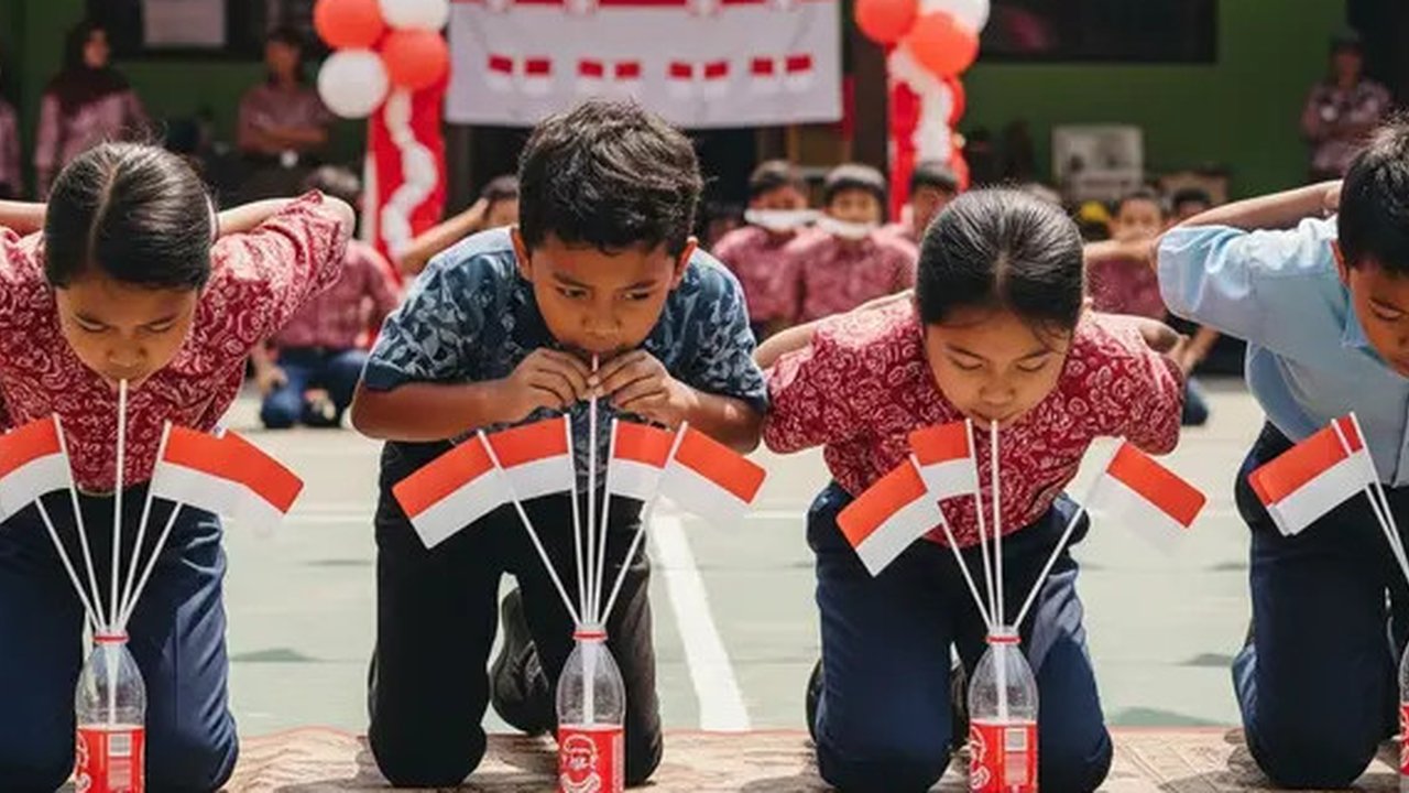 Ide Lomba 17 Agustus Anak SD yang Edukatif. Foto: Gemini