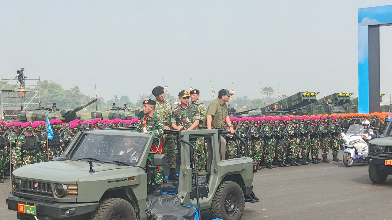Gagah dan Terencana, Intip Persiapan Upacara Militer di Bandung Barat