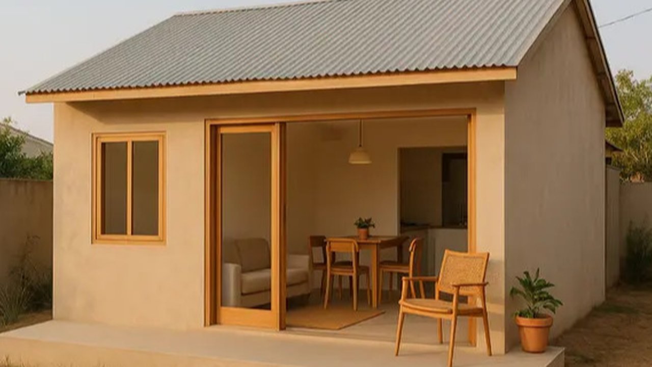 Inspirasi Rumah Sederhana Rp70 Jutaan di Lahan Terbatas (created by AI)