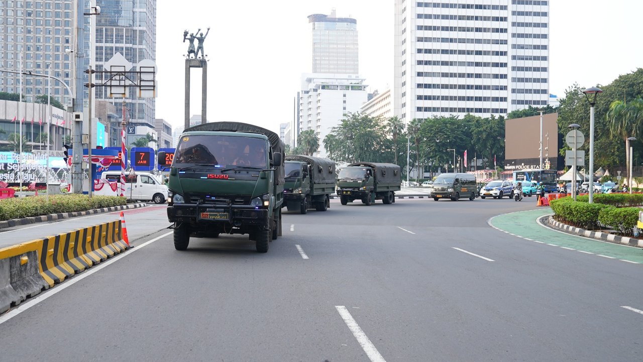 Kadispenad: Ciptakan Kondusifitas Jakarta, TNI AD Gelar Patroli Skala Besar