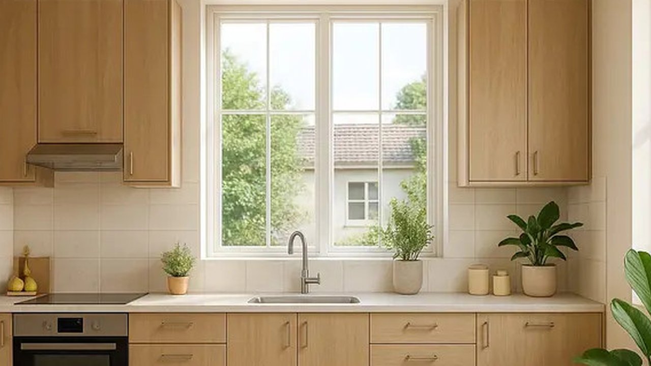 7 Model Dapur Minimalis Modern Terbaru, Bikin Tampilan Rumah Makin Rapi dan Elegan (sumber: AI)
