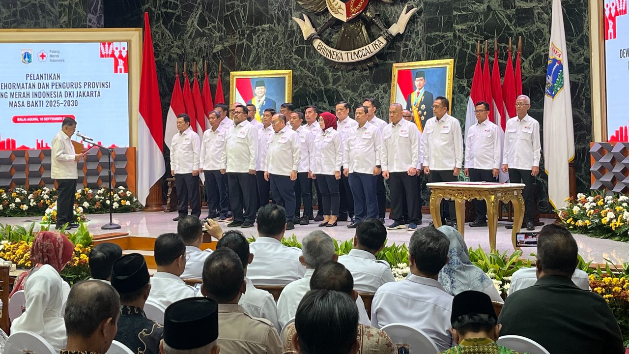 JK Lantik PMI DKI, Rano Karno Duduki Posisi Strategis di Dewan Kehormatan