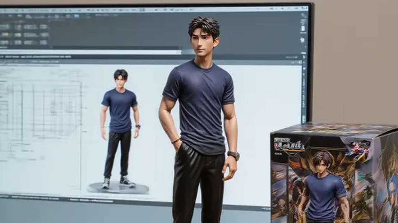 Figur Miniatur By Gemini