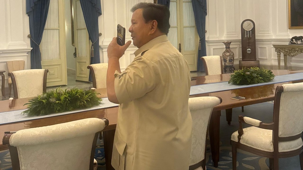 Telepon Emir Qatar, Prabowo Tanyakan Kondisi Terkini Pasca Serangan Israel