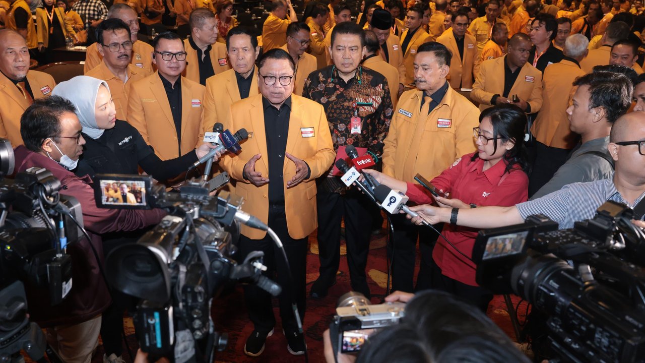 Ketua Umum Partai Hanura, Oesman Sapta