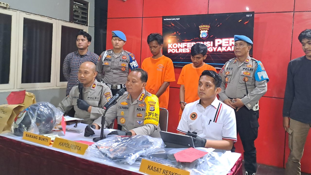 2 Pelaku Perusakan 6 Pos Polisi di Yogyakarta & Sleman Ditangkap, Masing-Masing Punya Peran Khusus