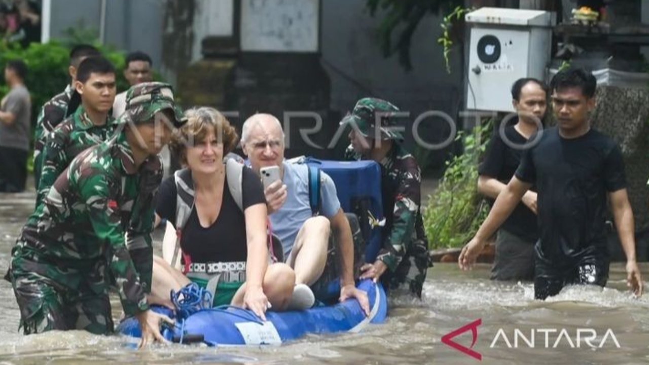Update Korban Banjir Bali: 14 Orang Meninggal Dunia, 2 Warga Denpasar Masih Dicari