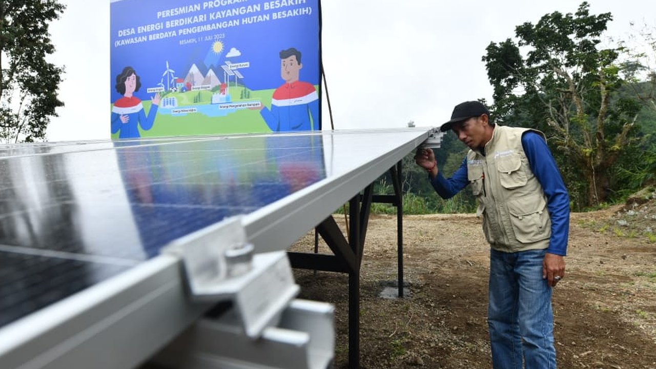 Direktur Jenderal Energi Baru Terbarukan dan Konservasi Energi (EBTKE) Eniya Listiani Dewi dalam acara bertajuk
