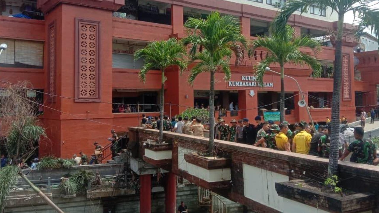 Kerugian Banjir Bali di Pasar Badung dan Kumbasari Capai Puluhan Miliar