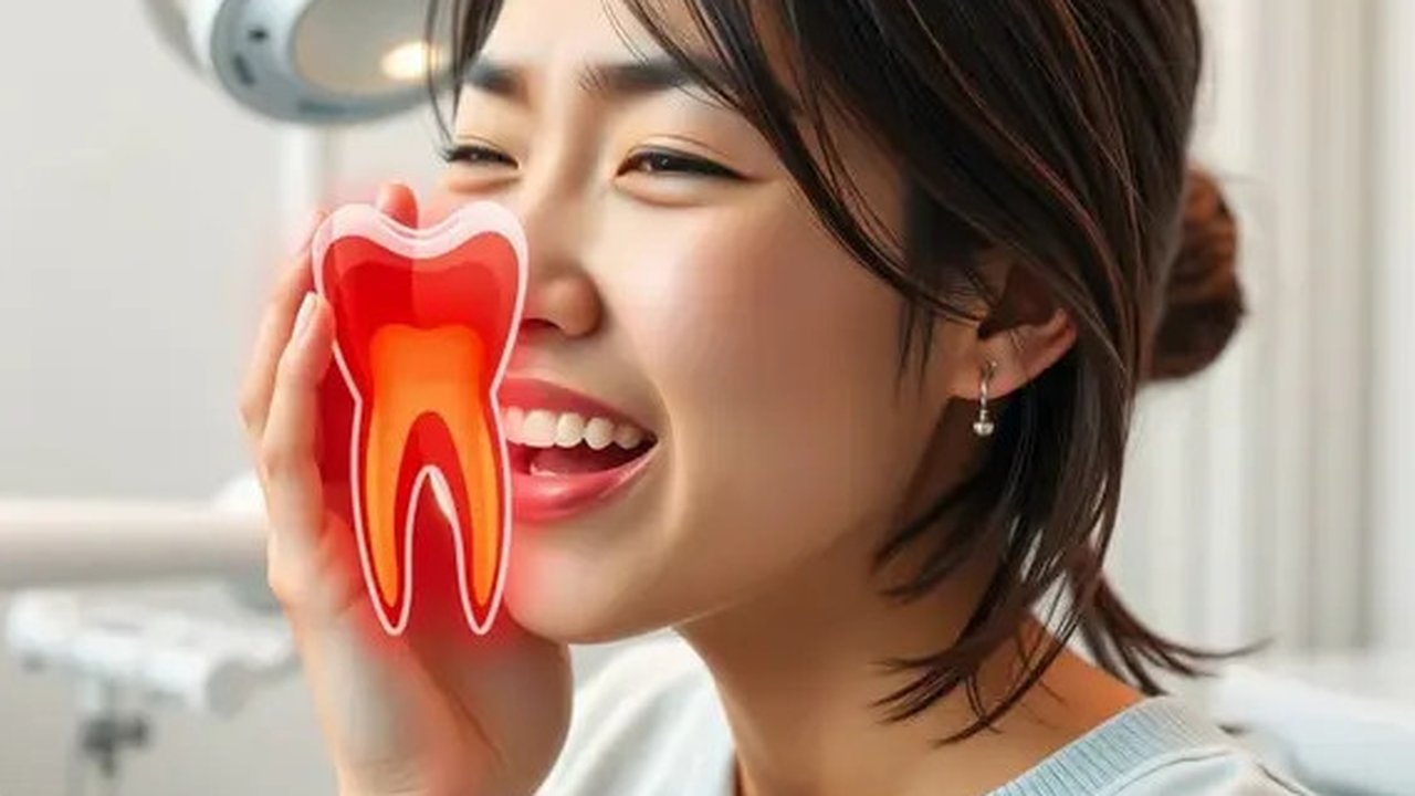penyebab gigi berlubang sakit Ilustrasi dibuat AI