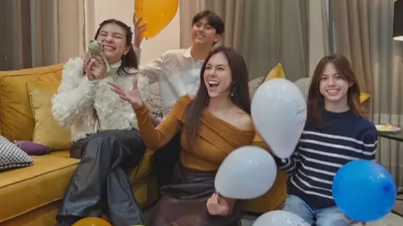 Potret Hangat Wulan Guritno dan Tiga Anaknya/Instagram/@wulanguritno