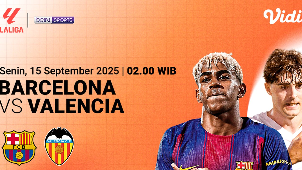 Siaran Langsung LaLiga Barcelona vs Valencia: Eksklusif di Vidio