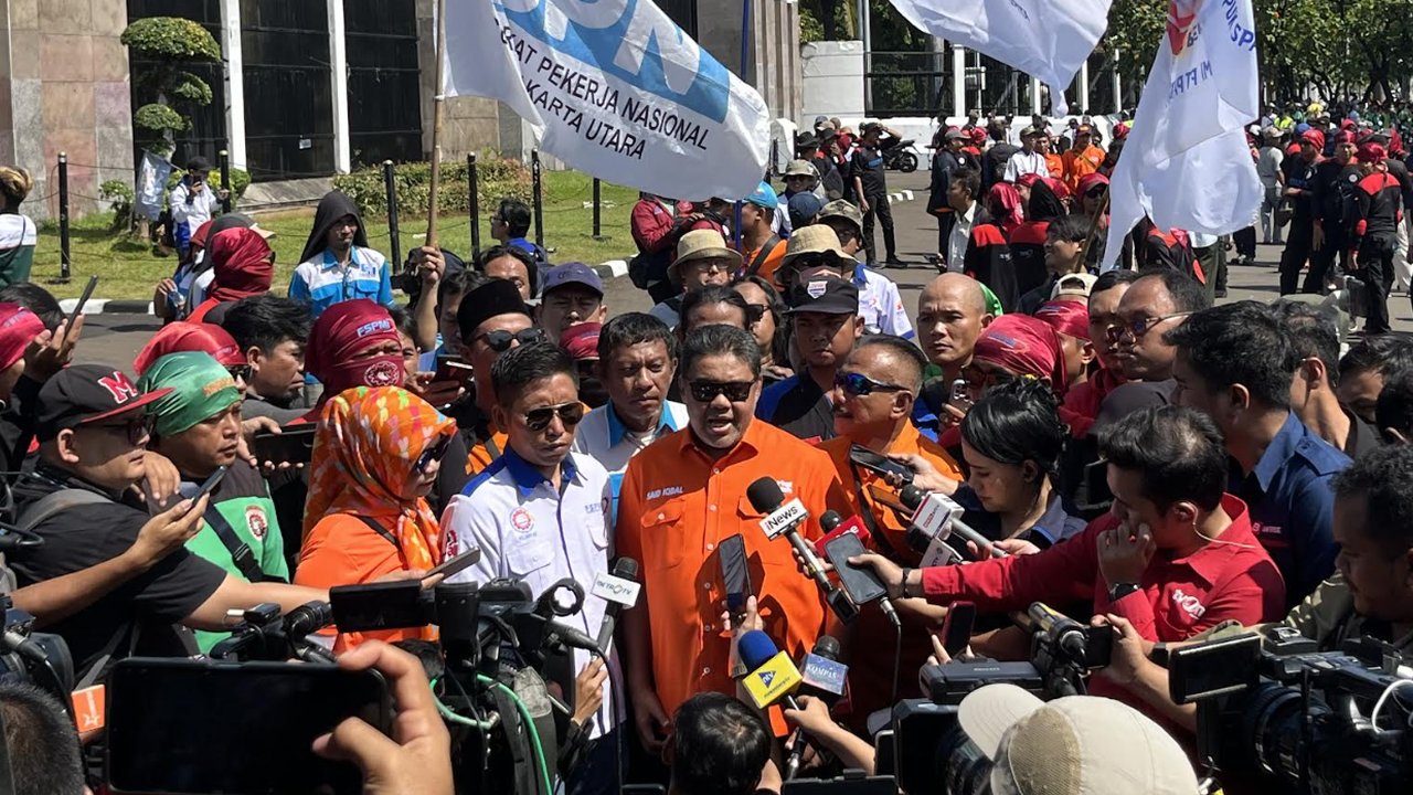 Presiden KSPI Said Iqbal Janji Demo Buruh Tertib