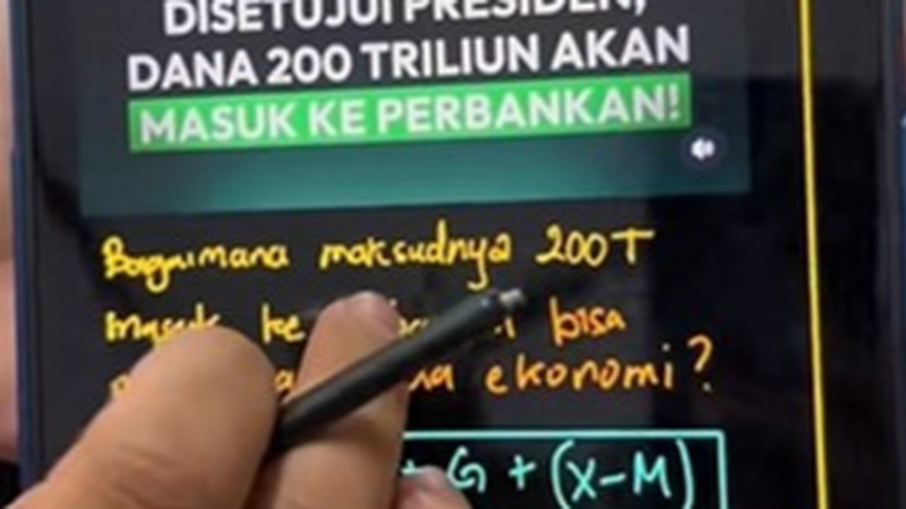 Jebolan ITB Ungkap Analisis Soal Dana Rp200 Triliun dari Menkeu: Pakai Rumus Matematika, Bisa Jadi Obat atau Racun