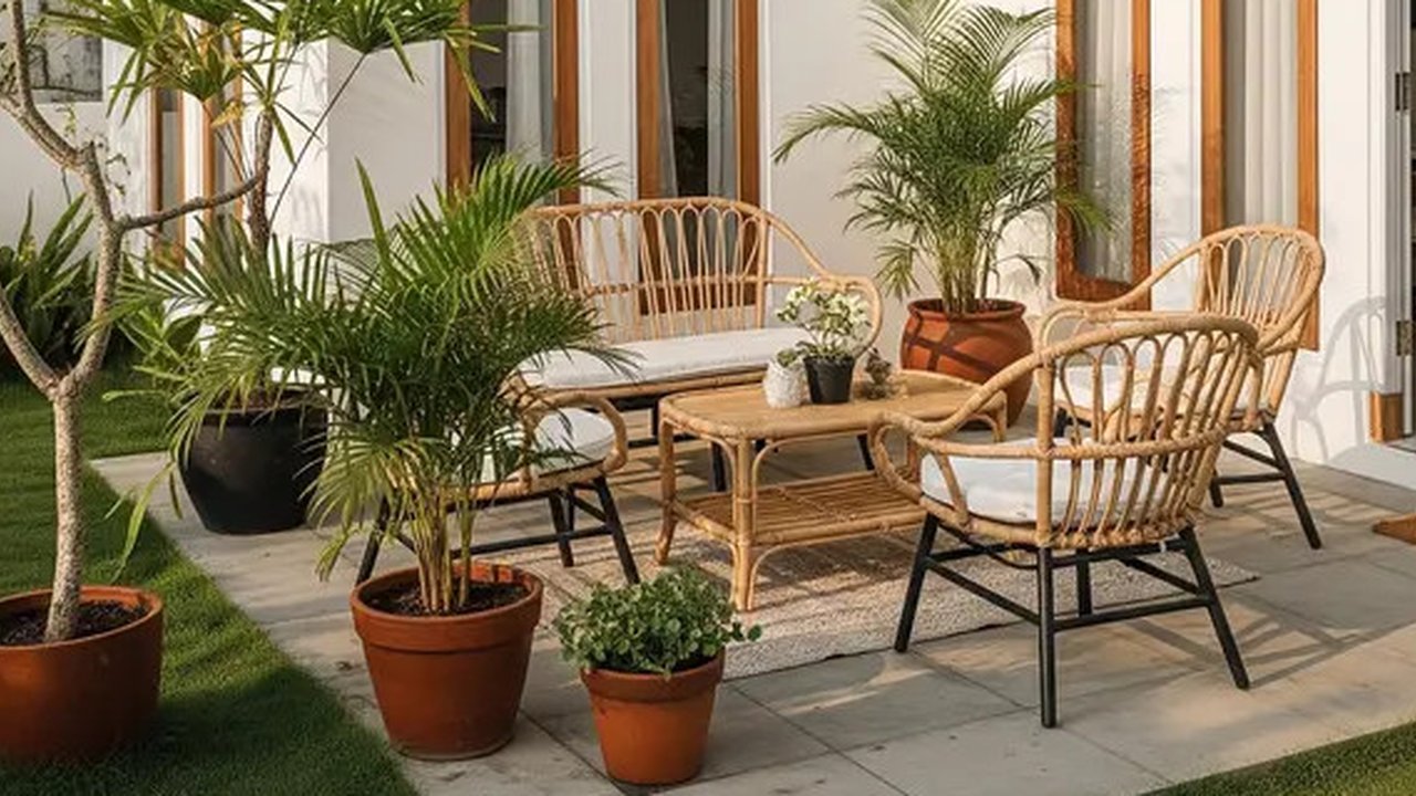Model Teras Depan Rumah yang Bikin Instagramable Populer 2025. (Foto: Gemini AI)