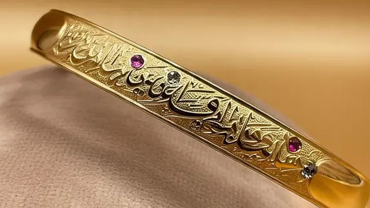 Gelang Emas Figaro Islami (Created by Meta AI)